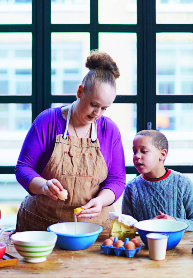 Kerryann with her son